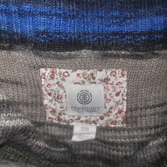 Element Eden Blue and Grey Open Front Cardigan M - Picture 6 of 6
